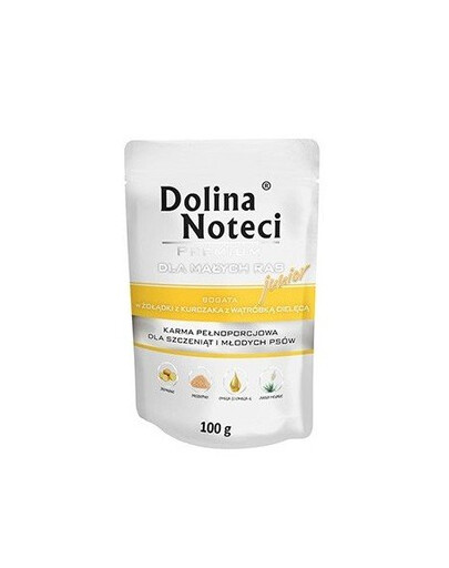 DOLINA NOTECI Premium Junior Hühnermägen und Kalbsleber 100g