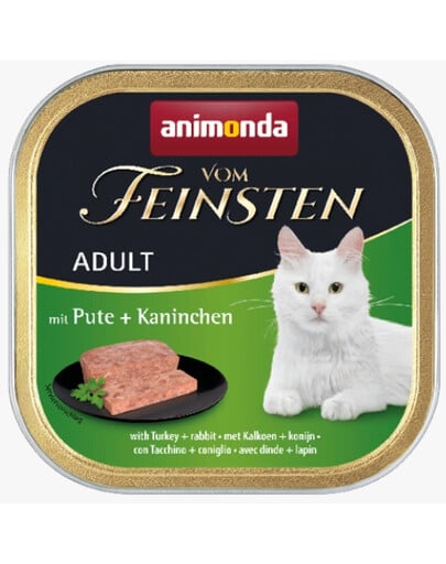 ANIMONDA Vom Feinsten Adult MIT PUTE + KANINCHEN 100 g