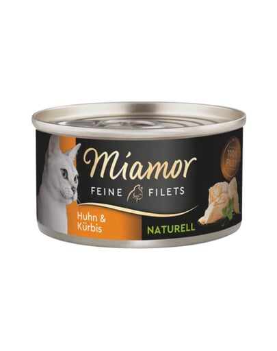 MIAMOR Feine Filets Naturell hicken&Pumpkin 80g