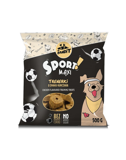 MR. BANDIT Sport Maxi Hundetrainer mit Hühnergeschmack für Hunde 500 g