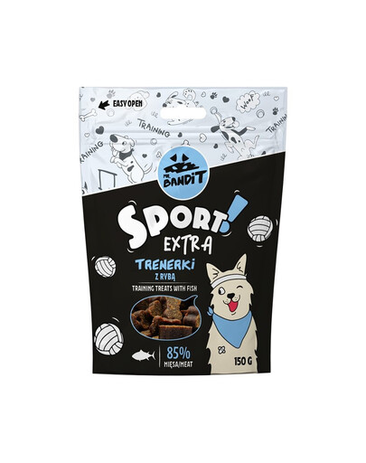 MR. BANDIT Sport Extra Trainingssnacks mit Fisch für alle Hunde 150 g