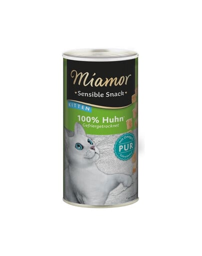 MIAMOR Sensible Snack Kitten Chicken Pure 30g