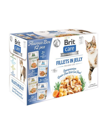 BRIT Care Multipack Fillets in Jelly 12x85g