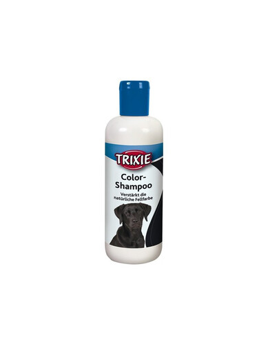 TRIXIE Color Shampoo für Hunde mit schwarzem oder dunklem Fell 250 ml