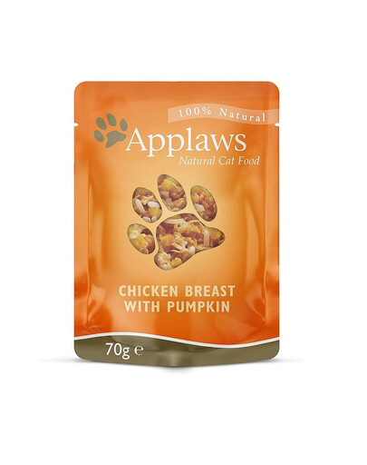 APPLAWS Chicken & Pumpkin Hühnchenbrust & Kürbis 12 x 70 g
