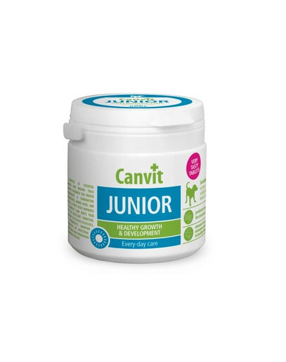 CANVIT Dog Junior 100 g kompleks witamin dla szczeniąt
