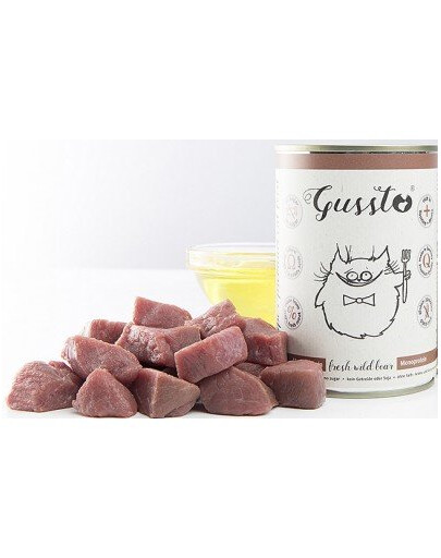 GUSSTO Cat Fresh Wild Boar 400 g