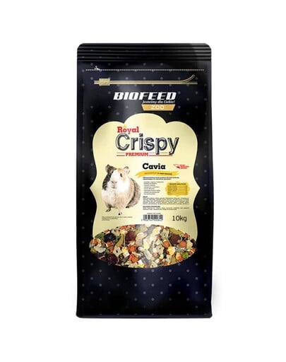 BIOFEED Royal Crispy Premiumfutter für Meerschweinchen 10 kg