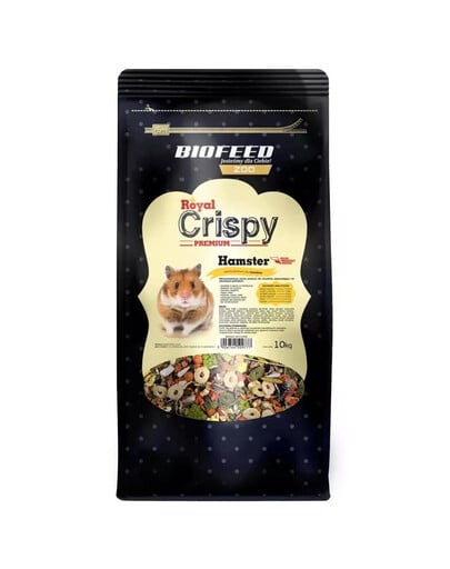 BIOFEED Royal Crispy Premium Hamsterfutter 10 kg