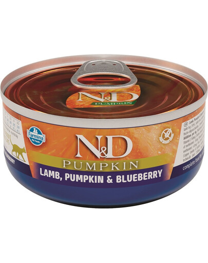FARMINA N&D Cat lamb & pumpkin & blueberry 70 g