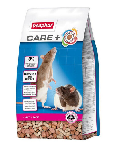 BEAPHAR Care+ Rat Futter 1,5 kg