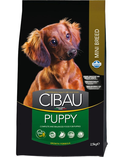 FARMINA Cibau Puppy mini Welpenfutter für kleine Rassen 2,5 kg