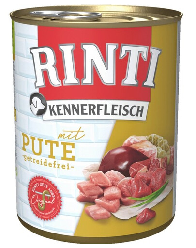 RINTI Kennerfleisch Pute 6x800g