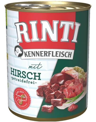 RINTI Kennerfleisch Rehwild 6x800g