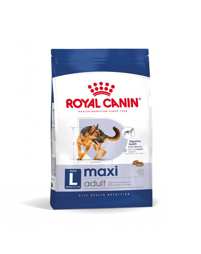ROYAL CANIN Maxi Adult 10kg Trockenfutter für ausgewachsene Hunde bis zu 5 Jahren, große Rassen