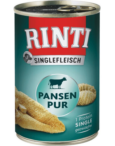 RINTI Singlefleisch Pur Monoprotein Pansen 6x400g