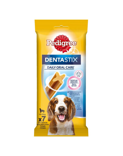 PEDIGREE DentaStix (mittelgroße Rasse) Zahnpflegemittel für Hunde 7stck. - 180g