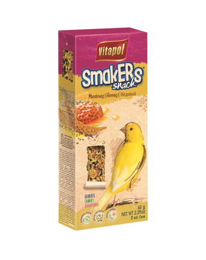 VITAPOL Smakers für Kanarienvögel - Honig 2 st