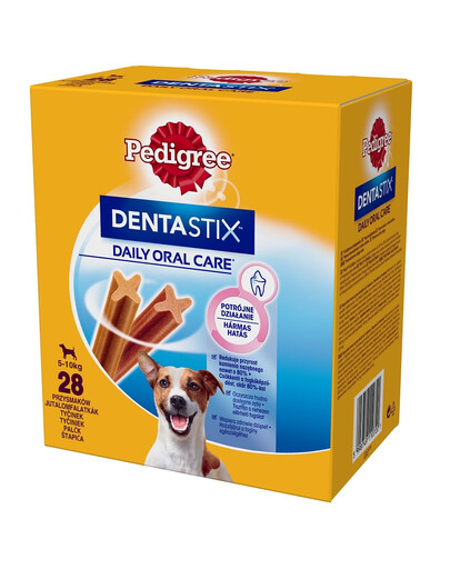 PEDIGREE DentaStix (kleine Rassen) Zahnsnack für Hunde 28 Stk. - 4x 110g