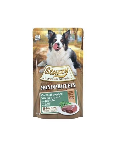STUZZY Dog Monoprotein Grain&Gluten free frisches Kalb mit Mangold 150g