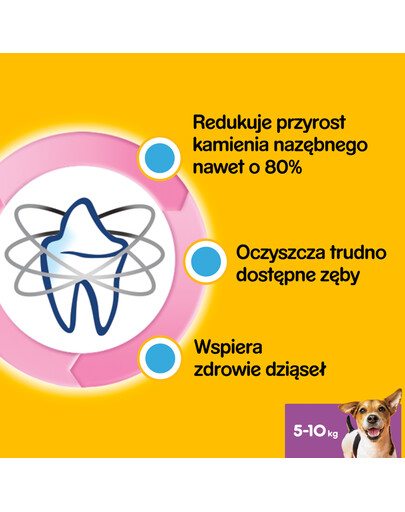 PEDIGREE DentaStix (kleine Rassen) Zahnsnack für Hunde 3 Stk. - 45g