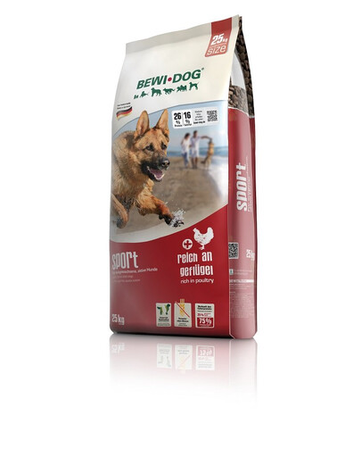 BEWI DOG Sport 25 kg Alleinfuttermittel für aktive Hunde