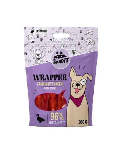 MR. BANDIT Wrapper Entenwickel für Hunde 500 g