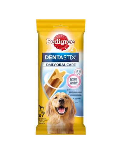 PEDIGREE DentaStix (große Rassen) Zahnpflegeprodukte für Hunde 7 Stk. - 270g