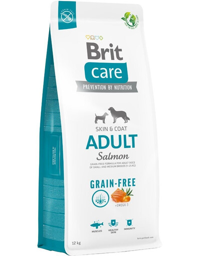 BRIT Care Grain-free Adult Trockenfutter mit Lachs 12 kg
