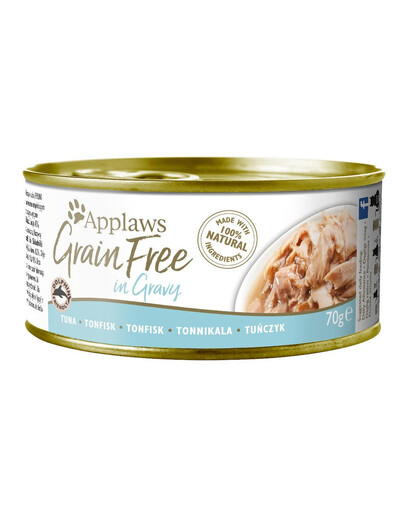 APPLAWS Cat Adult Grain Free in Gravy Tuna 70g Thunfisch in Soße