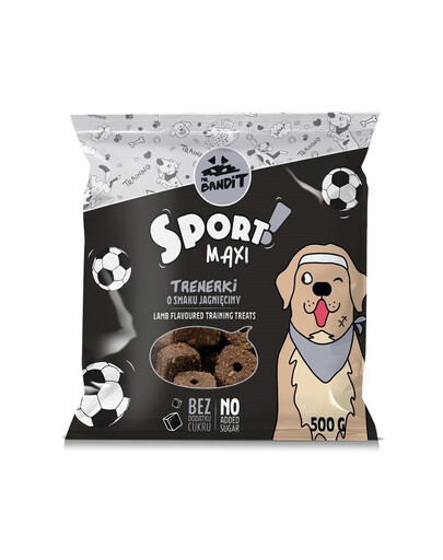 MR. BANDIT Sport Maxi Trainingsleckerlis mit Lammgeschmack für Hunde 500 g