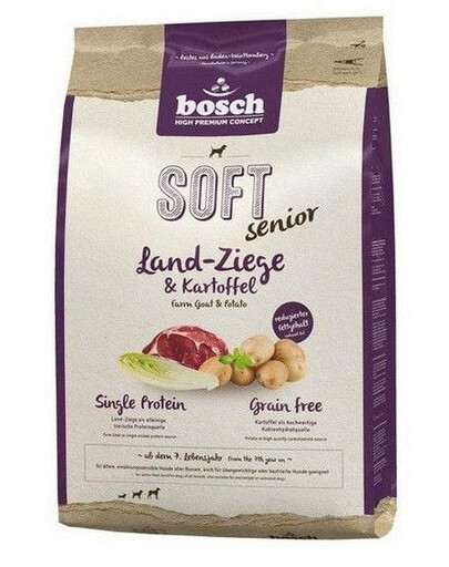 BOSCH SOFT Senior Land-Ziege & Kartoffel 2.5 kg