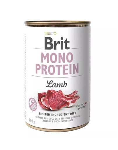 BRIT Mono Protein Lamb 400 g Monoprotein-Futtermittel Lamm