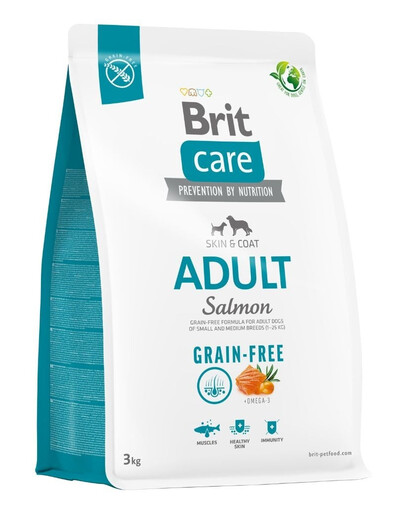 BRIT Care Grain-free Adult Trockenfutter mit Lachs 3 kg
