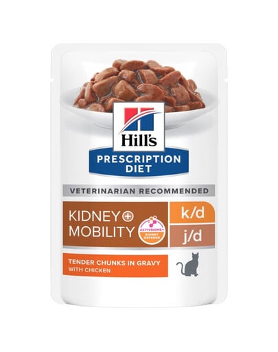 HILL'S PRESCRIPTION DIET k/d + Mobility mit Huhn 12 x 85 g