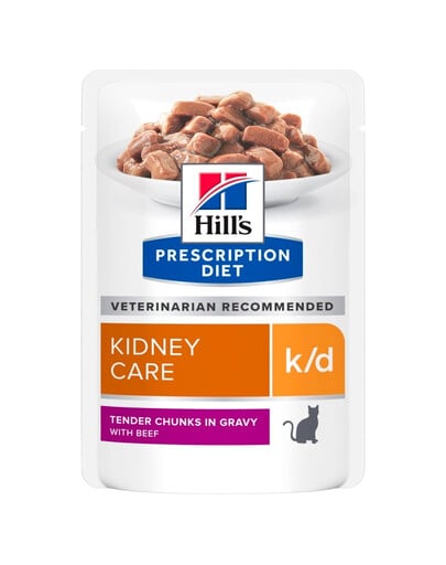 HILL'S Prescription Diet Feline k/d Rind 12x85 g