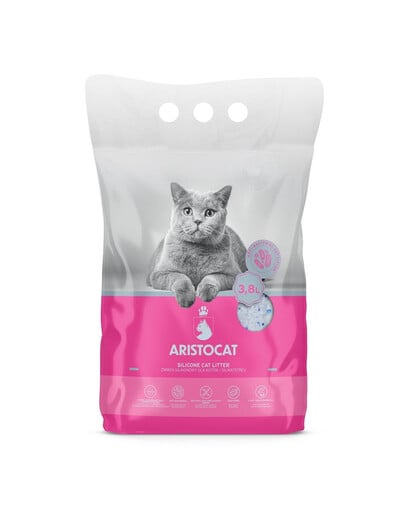 ARISTOCAT Silikatstreu für Katzen 8 x 3,8 l