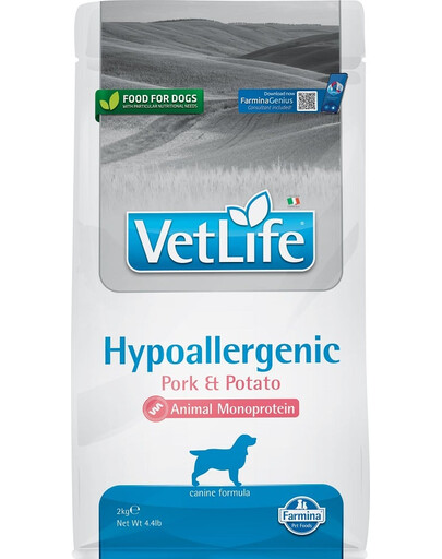 FARMINA VetLife Hypoallergenic Adult Pork 2 kg