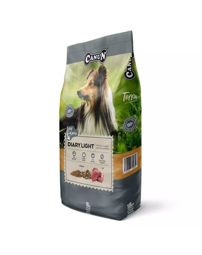 CANUN Terra Diary Light 18 kg für ältere Hunde