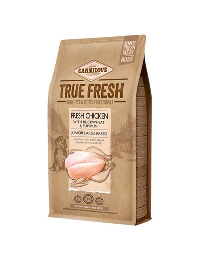 CARNILOVE True Fresh Chicken Junior Large breed für Welpen großer Rassen 4 kg