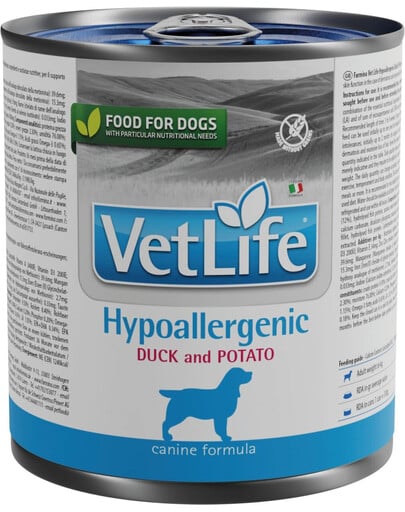 FARMINA VetLife Hypoallergenic Duck & Potato 300 g