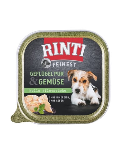 RINTI Feinest Poultry Pure&Vegetables Geflügel und Gemüse 150 g