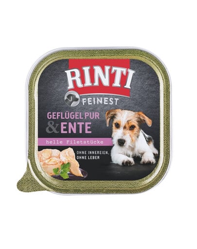 RINTI Feinest Poultry Pure&Duck Geflügel und Ente 150 g