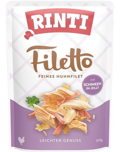 RINTI Filetto in Jelly Chicken&Ham Gelee Huhn und Schinken 100 g