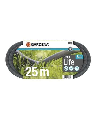 GARDENA Liano Life Textilschlauch 25 m Satz