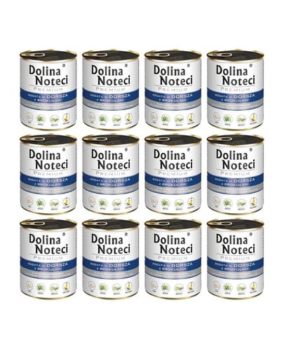 DOLINA NOTECI Premium Kabeljau mit Brokkoli 12x800g