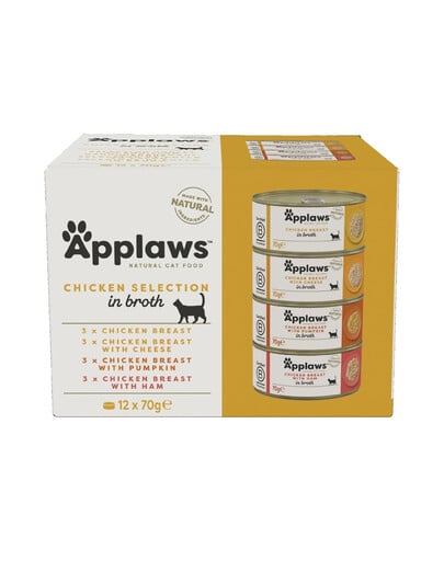 APPLAWS Collection Multipack Adult 12x70g Hühnchenauswahl