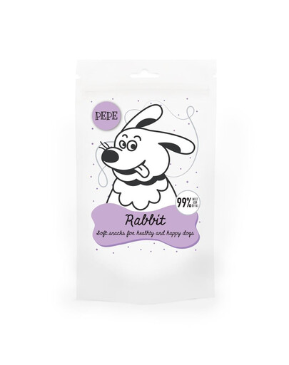 PAKA ZWIERZAKA PEPE Mini Chunkies Rabbit Kaninchen 80 g