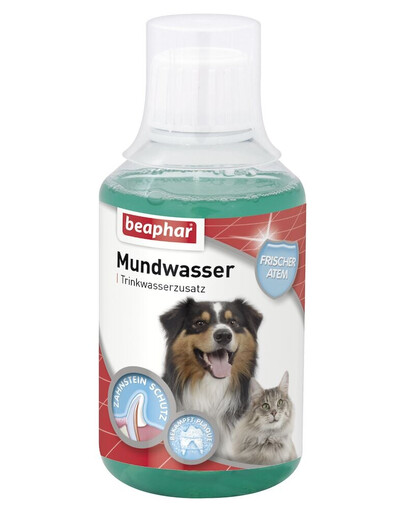 BEAPHAR Mundwasser Hund & Katze Mund- & Zahnpflege Flüssig 250 ml