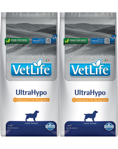 FARMINA Vet Life Ultrahypo Hund 2x 12 kg